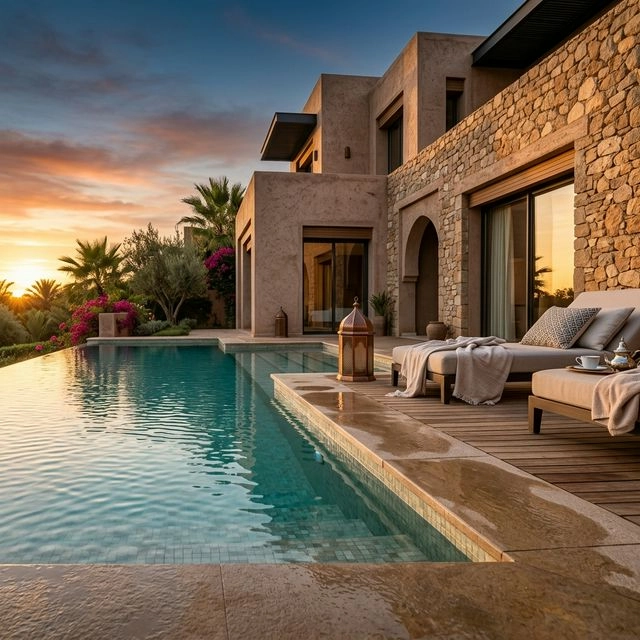 Villa de luxe au Maroc